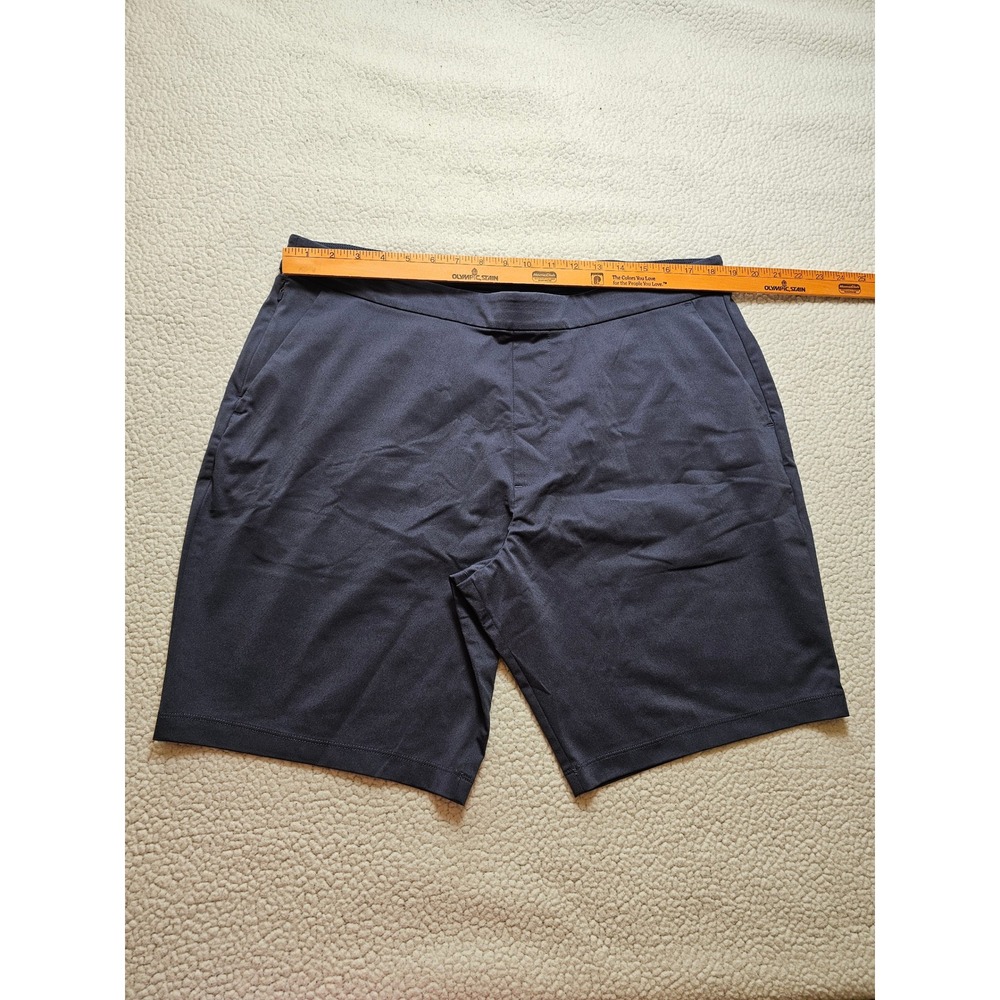 Mens Navy Blue Performance Stretch Golf Shorts Size 38